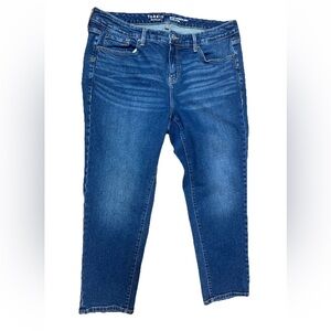 Torrid Plus Size Jeans 16R Boyfriend Ankle Classic Stretchy dark wash